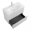 BelBagno Тумба с раковиной Uno mini 80 подвесная Bianco Opaco с раковиной BB-8099-3-80