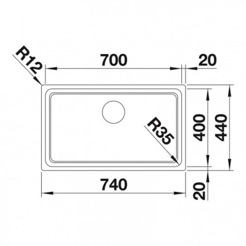 Кухонная мойка Blanco Etagon 700-IF