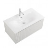 BelBagno Тумба с раковиной Uno 80 подвесная Bianco Opaco с раковиной BB-8099-3-80