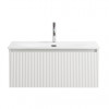 BelBagno Тумба с раковиной Uno 80 подвесная Bianco Opaco с раковиной BB-8099-3-80