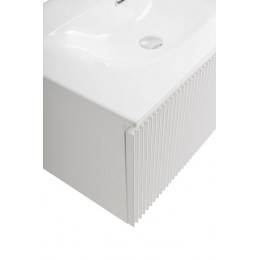 BelBagno Тумба с раковиной Uno 80 подвесная Bianco Opaco с раковиной BB-8099-3-80