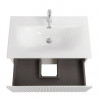 BelBagno Тумба с раковиной Uno 80 подвесная Bianco Opaco с раковиной BB-8099-3-80