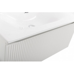 BelBagno Тумба с раковиной Uno 80 подвесная Bianco Opaco с раковиной BB-8099-3-80