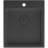 Мойка для кухни Lemark Janga 9932104 51x44 черный матовый