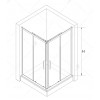 Душевой уголок RGW CL-34, 32093499-11