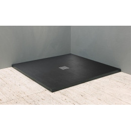 Kolpa San  Поддон для душа Hora tile stone 100x100 antracit