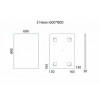 Misty Зеркало Неон 3 LED 60x80 сенсор на зеркале