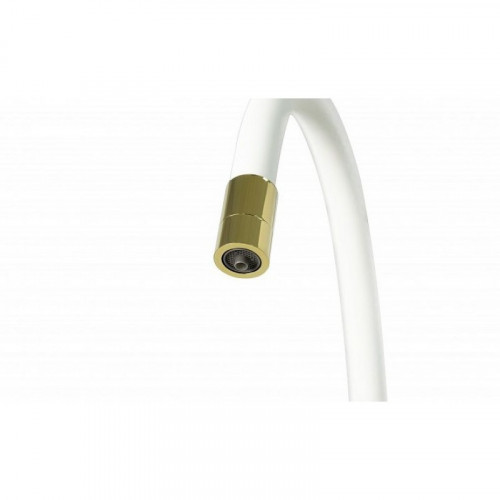 Смеситель для кухни Lemark Comfort  LM3075G-White с подключением к фильтру золото/белый