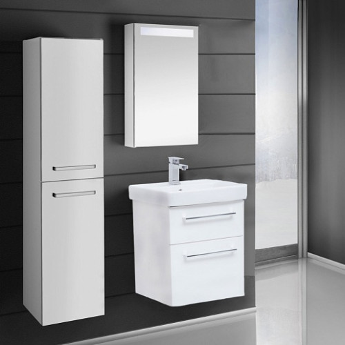 Dreja Тумба с раковиной Q MAX 60 белая