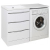 Runo Тумба с раковиной Орион 120 R белый