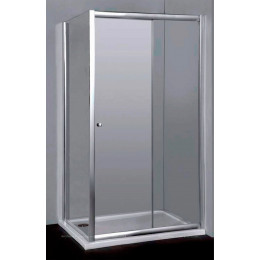 Душевой уголок RGW Classic CL-45 (1060-1110)x900x1850 профиль хром, стекло чистое