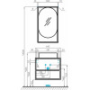 Акватон Мебель для ванной Лофт Фабрик 65 дуб кантри