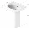 Sanita Luxe Умывальник "Classic luxe"