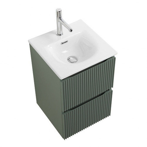 BelBagno Тумба с раковиной Uno mini 40 подвесная Еловый матовый с раковиной BB-8099-3-40