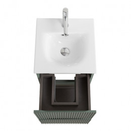 BelBagno Тумба с раковиной Uno mini 40 подвесная Еловый матовый с раковиной BB-8099-3-40