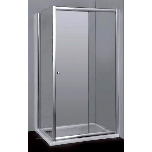 Душевой уголок RGW Classic CL-45 (960-1010)x900x1850 профиль хром, стекло чистое