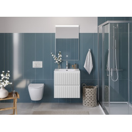 BelBagno Тумба с раковиной Uno 70 подвесная Bianco Opaco с раковиной BB-8099-70