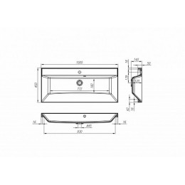 BelBagno Мебель для ванной AURORA 1000 Bianco Lucido, TCH