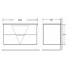 BelBagno Тумба с раковиной VITTORIA 1000 Bianco Lucido