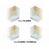 Kolpa San Душевая перегородка Terra TS Open 110