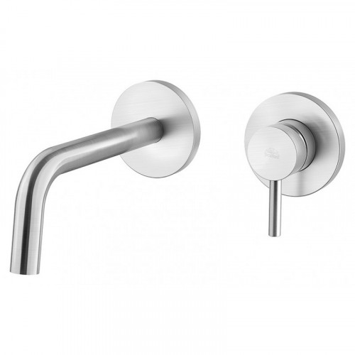 Смеситель для раковины Paffoni Light LIG007ST70 сталь