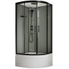 Royal Bath Душевая кабина FATO RB 90CK-TG-BL 90x90 стекло прозрачное профиль черный матовый