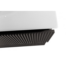 BelBagno Тумба с раковиной Uno 80 подвесная Темно-Серый матовый с раковиной BB-8099-80