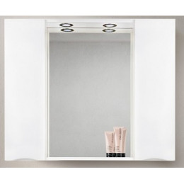 BelBagno Зеркало-шкаф MARINO-SPC-1000/750-2A-BL-P Bianco Lucido
