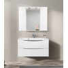 BelBagno Зеркало-шкаф MARINO-SPC-1000/750-2A-BL-P Bianco Lucido
