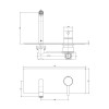 Смеситель для раковины Paffoni Light LIG104ST 293225 сталь