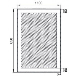 Зеркало Aquanet Алассио 11085 LED