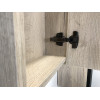 Зеркальный шкаф Comforty Бонн-90 00-00001951 дуб дымчатый