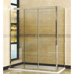 Душевой уголок RGW Classic CL-40 (1460-1510)х800 профиль хром, стекло чистое