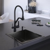 Мойка для кухни Gerhans K34444B 44x44 графит