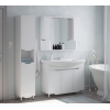 Зеркальный шкаф Corozo Мирра 105 см SD-00001545 белый c подсветкой