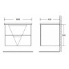 BelBagno Мебель для ванной VITTORIA 800 Bianco Lucido