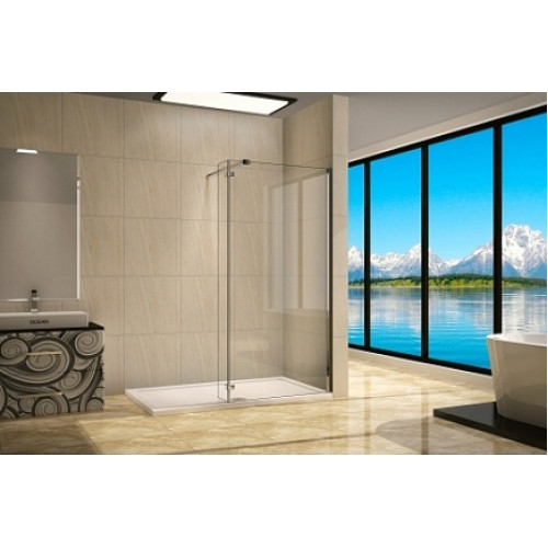 WeltWasser Душевое ограждение WW400 WALK-IN 100G+30G