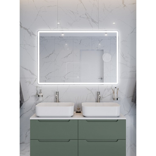 BelBagno Зеркало Marino 120x80 SPC-MAR-1200-800-LED-TCH-LNZ