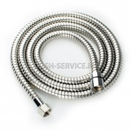 Шланг для ручной лейки на борт ванны D1321 G1/2" - 3/8" гайка-гайка длина 1,8 м