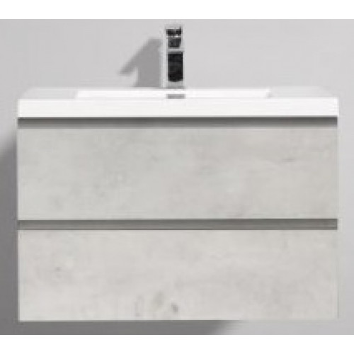 BelBagno Тумба с раковиной LUCE 800 Stucco Cemento Leggero