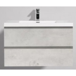 BelBagno Тумба с раковиной LUCE 900 Stucco Cemento Leggero
