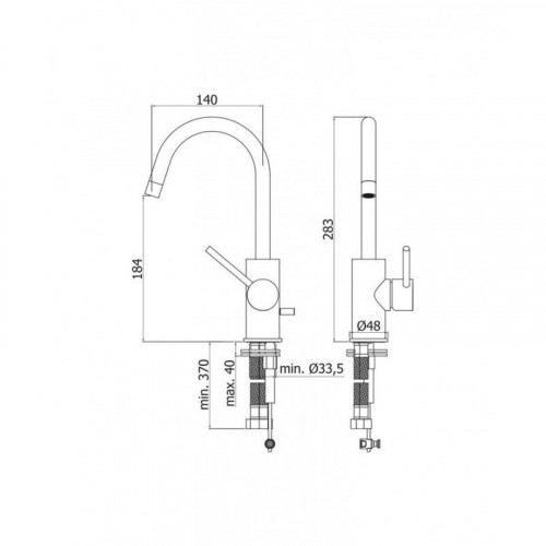 Смеситель для раковины Paffoni Light LIG078ST