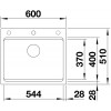 Мойка кухонная Blanco Etagon 6 526339 черный