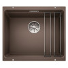 Кухонная мойка Blanco Etagon 500-U Silgranit, кофе