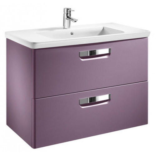 Roca Тумба с раковиной Gap 70 фиолетовая