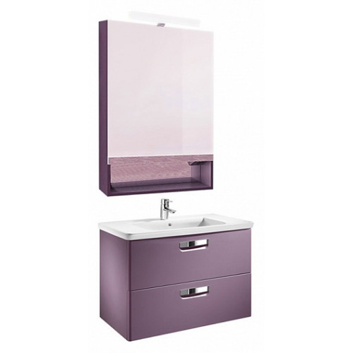 Roca Тумба с раковиной Gap 70 фиолетовая