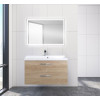 BelBagno Тумба с раковиной AURORA 900 Rovere Nebrasca Nature, ручки хром