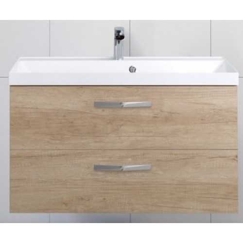 BelBagno Тумба с раковиной AURORA 900 Rovere Nebrasca Nature, ручки хром