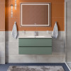 BelBagno Тумба с раковиной Kraft 100 подвесная Еловый матовый с раковиной BB-8099-100