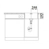 Мойка кухонная Blanco Solis 400-IF 526118 хром